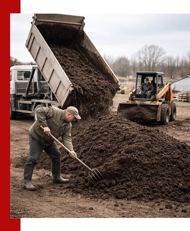 Доставка и продажа перегноя в Светлограде быстро и дешево