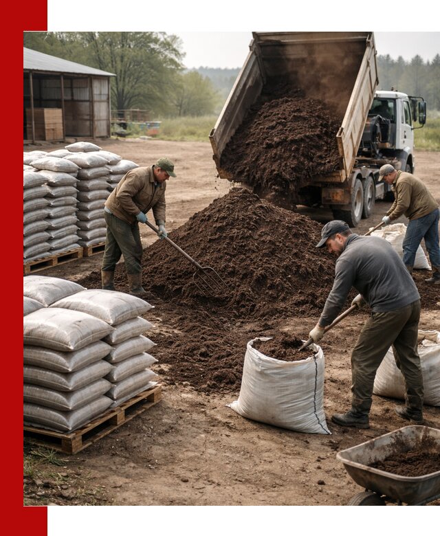 Доставка компоста оптом и в розницу в Светлограде