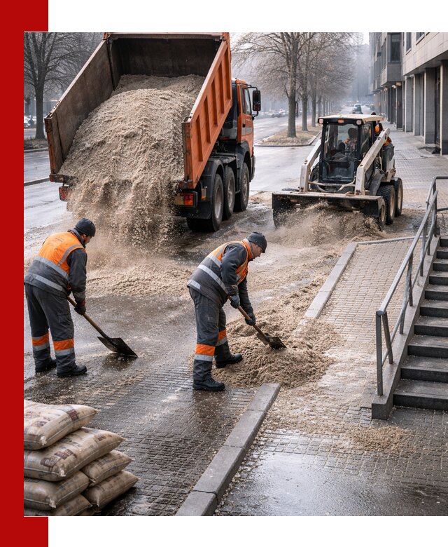 Поставка противогололедных материалов в Светлограде