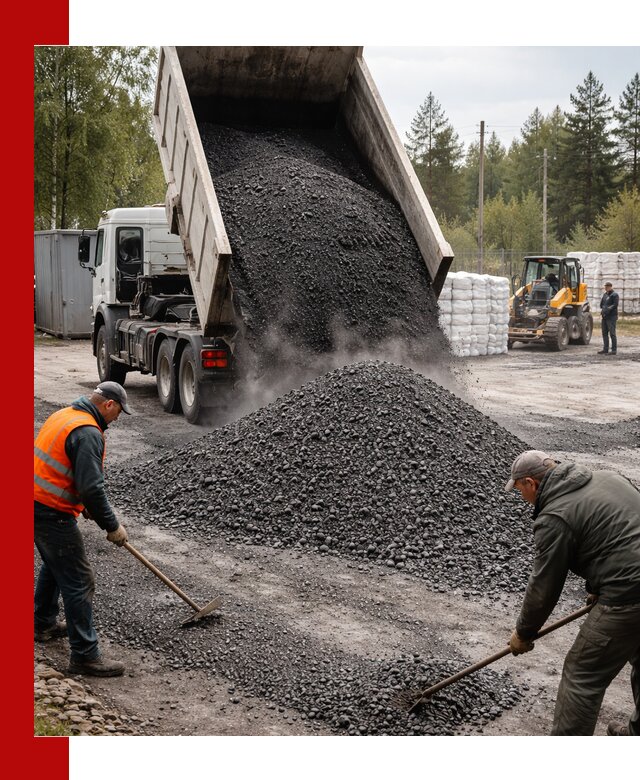 Доставка и продажа асфальтного гранулята в Светлограде