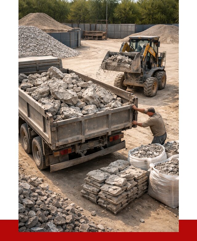 Купить бой бетона с доставкой в Светлограде от 4876 р. | ПРОНЕРУДСвт