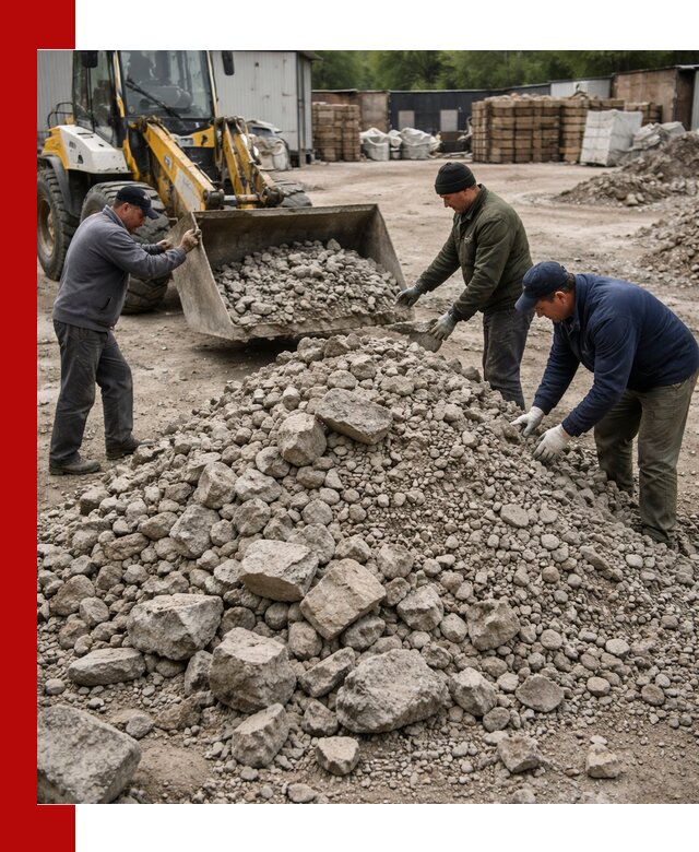 Демонтаж и вывоз бой бетона в Светлограде