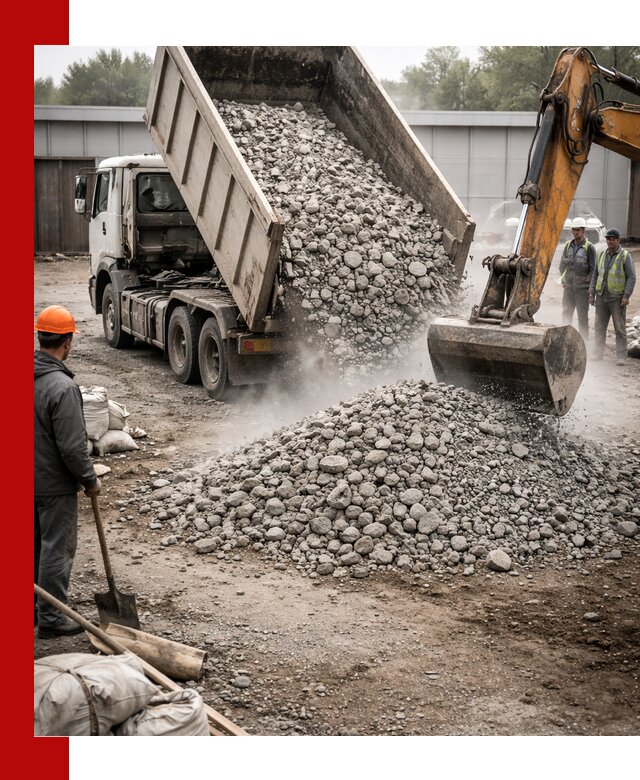 Доставка дробленого бетона в Светлограде оптом и в розницу