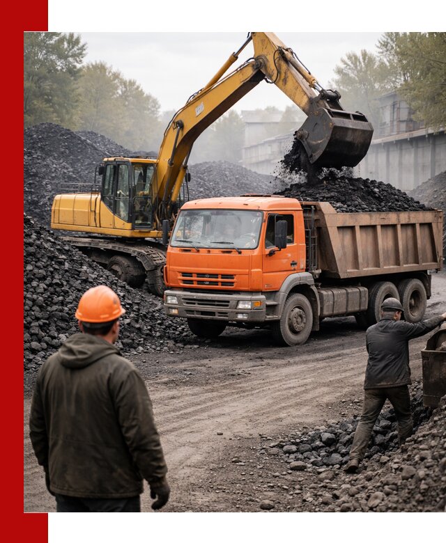 Доставка угля автотранспортом в Светлограде быстро и выгодно