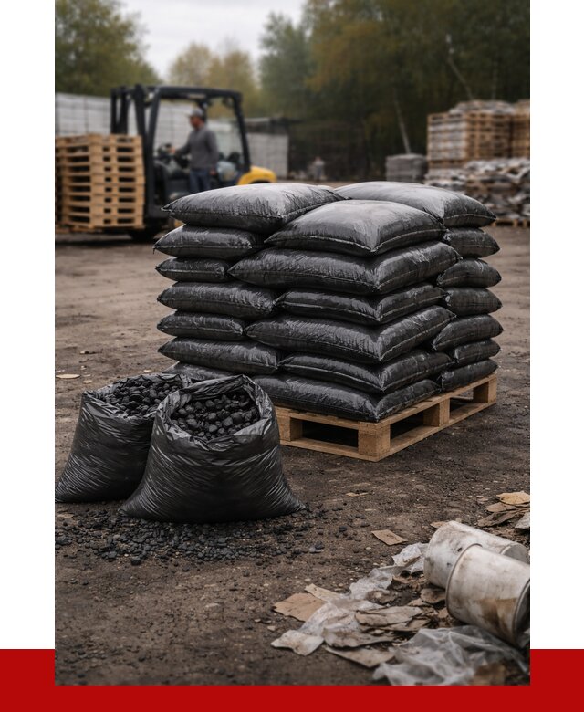 Купить уголь в мешках с доставкой в Светлограде от 7619 р. | ПРОНЕРУДСвт