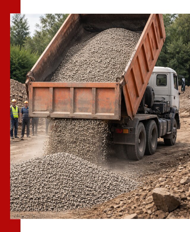 Доставка сыпучих материалов самосвалом в Светлограде быстро и надежно