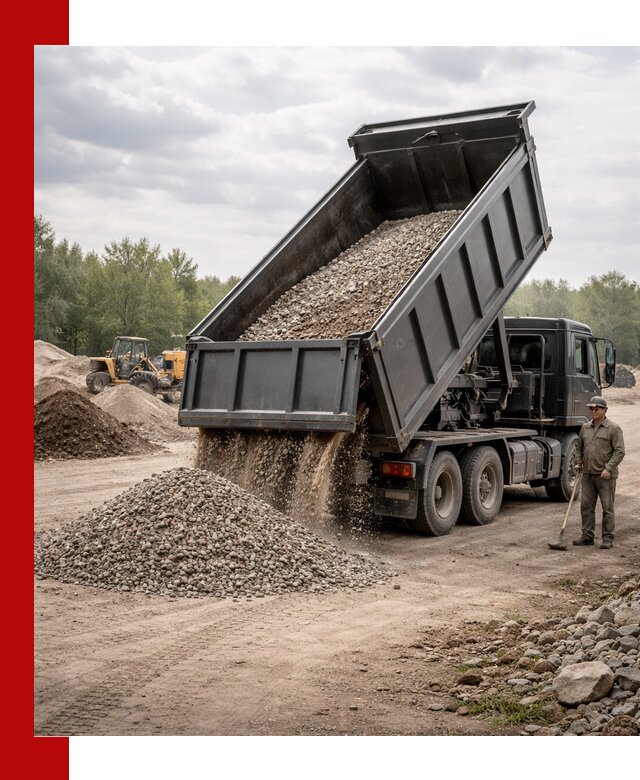 Доставка самосвалом 30 м3 по выгодным ценам в Светлограде