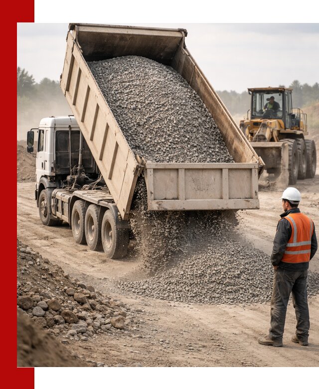 Доставка самосвалом 40 кубов цемента и сыпучих в Светлограде