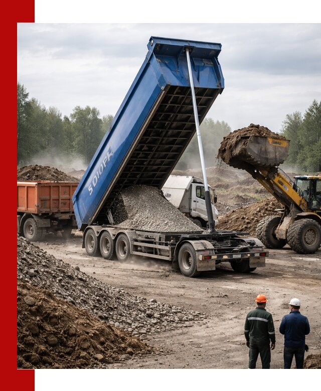 Аренда тонар 40 тонн в Светлограде с доставкой материалов