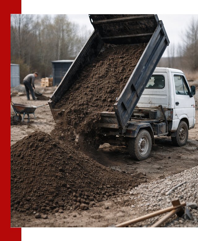 Аренда минисамосвала в Светлограде для доставки сыпучих материалов