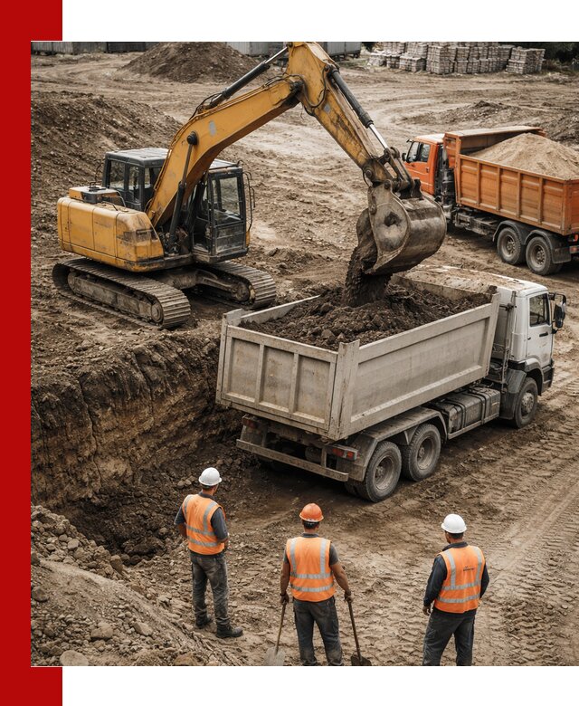 Разработка грунта для строительства и благоустройства в Светлограде