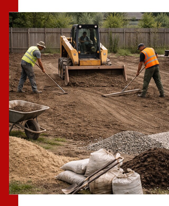 Выравнивание участка под строительство и благоустройство в Светлограде
