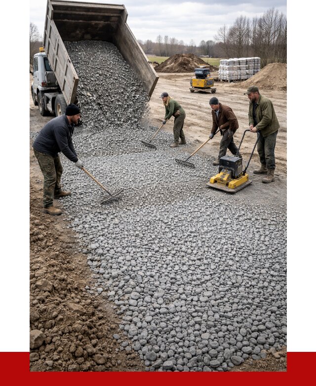 Устройство щебеночной подушки в Светлограде от 4571 р. ПРОНЕРУДСвт